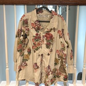 Magnolia Pearl Freydis Blouse EUC